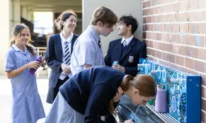 Vì sao chai nước là khác biệt trong cặp học sinh Việt và Australia?